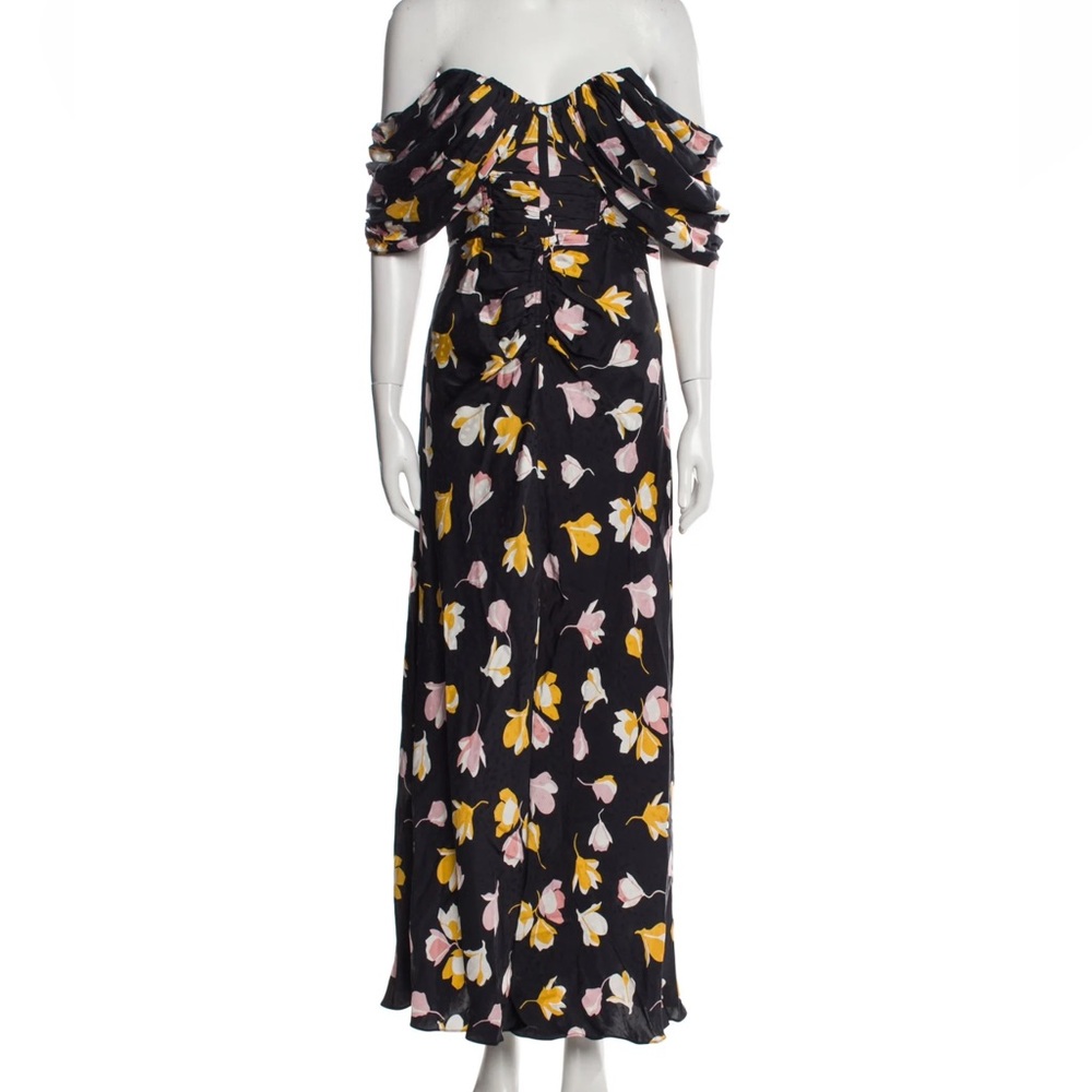 Self-Portrait Black Floral Maxi Dress - Picture 9 of 13